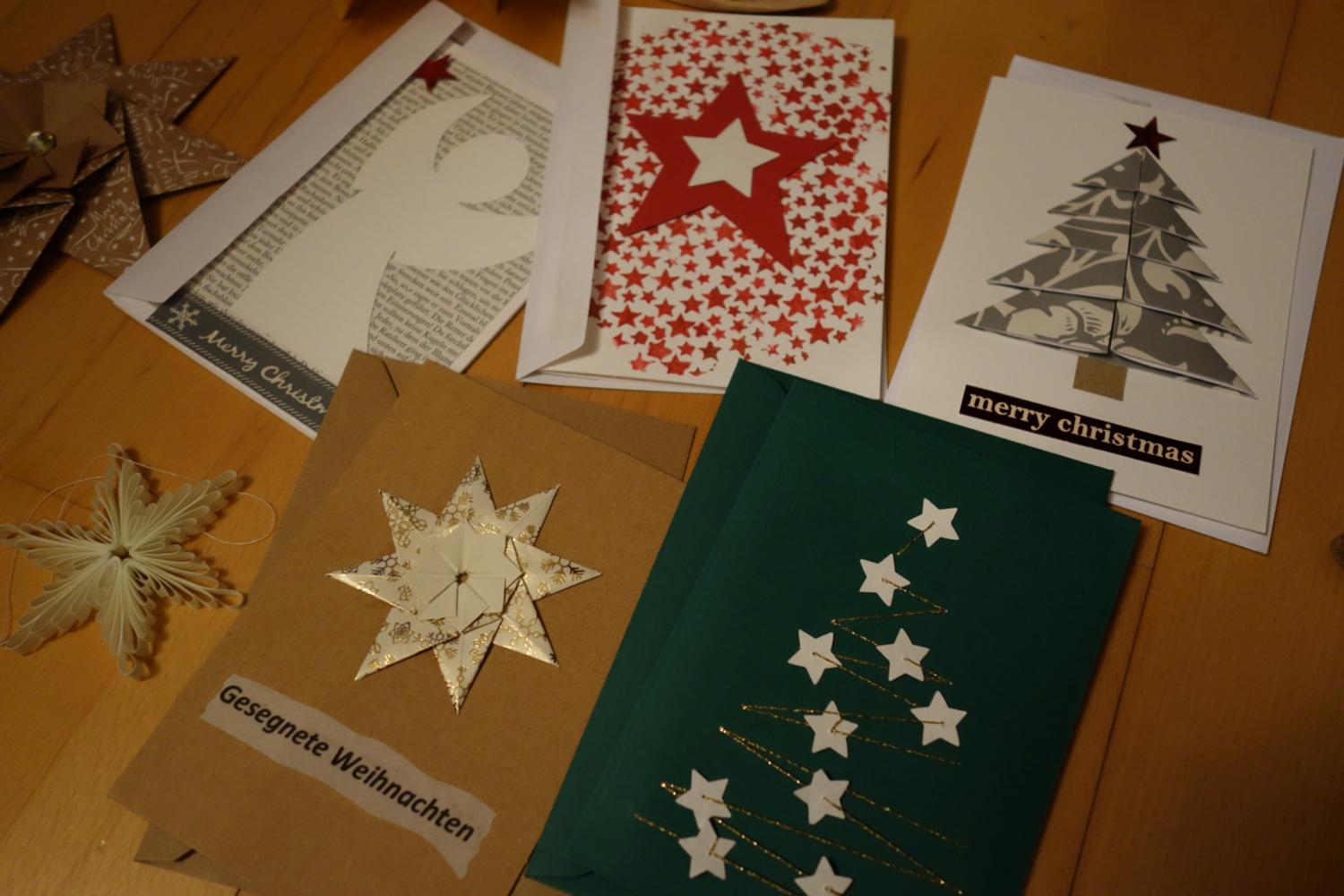 Weihnachtskarten (c) Jutta Liegener